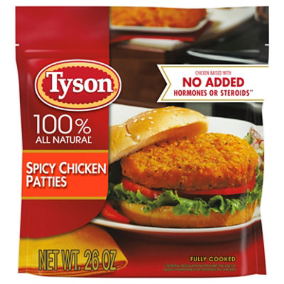 Tyson Fully Cooked Spicy Chicken Patties - 26 Oz - Image 2