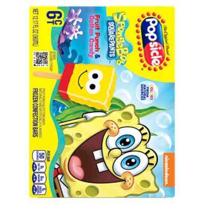 Popsicle Ice Cream Spongebob Facepiece - 6 Count - Image 7