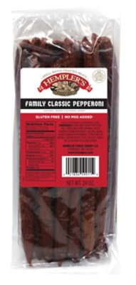 Hemplers Classic Pepperoni - 24 Oz - Image 1