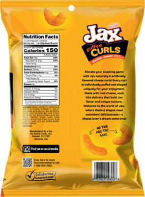 Jax Puffed Curls Cheese - 3.5 Oz. - Image 6