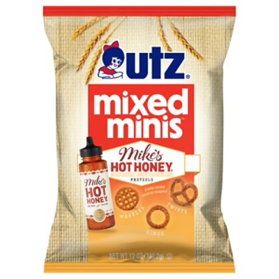 Utz Mini Pretzels Mikes Hot Honey - 12 Oz. - Image 3