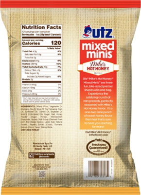 Utz Mini Pretzels Mikes Hot Honey - 12 Oz. - Image 6