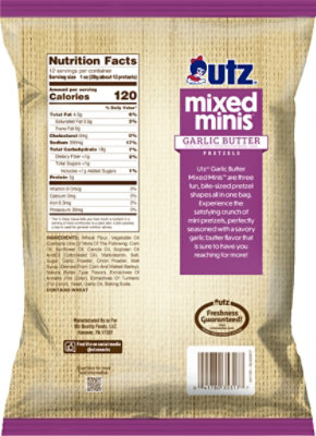 Utz Mini Pretzels Garlic Butter - 12 Oz. - Image 6