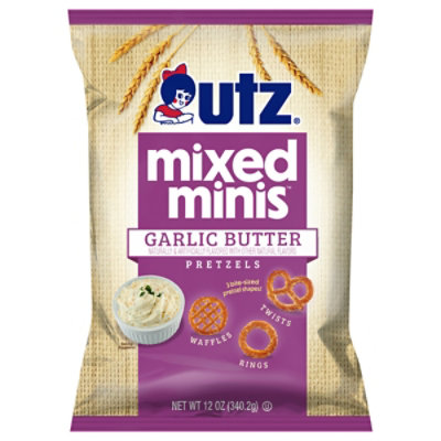 Utz Mini Pretzels Garlic Butter - 12 Oz. - Image 2