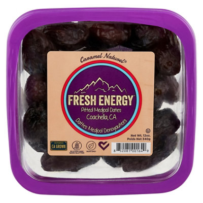 Fresh Energy Medjool Dates Pitted - 12 Oz - Image 3