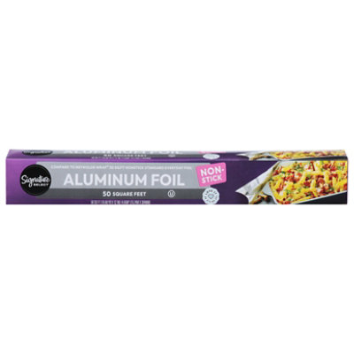 Signature Select 50 Square Feet Non-Stick Aluminum Foil - Each