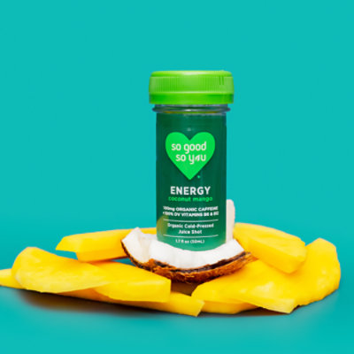 So Good So You Shot Energy Coconut Mango - 1.7 Fl. Oz. - Image 7