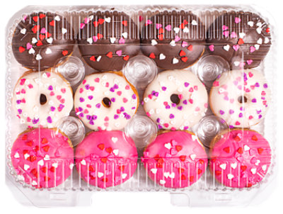 Mini Valentine's Variety Pack Donuts - 21.02 Oz - Image 1
