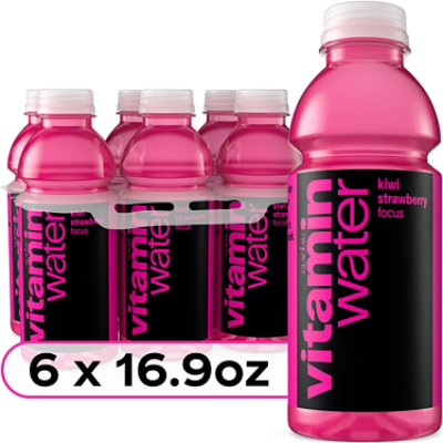 vitaminwater Focus Bottles - 6-16.9 Fl. Oz. - Image 1