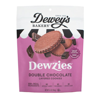 Dewey's Double Chocolate Dewzies Cookie - 5.8 Oz - Image 1