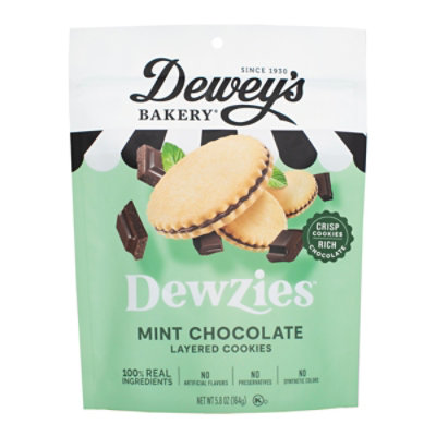 Dewey's Bakery Mint Chocolate Dewzies Cookie - 5.8 Oz - Image 1