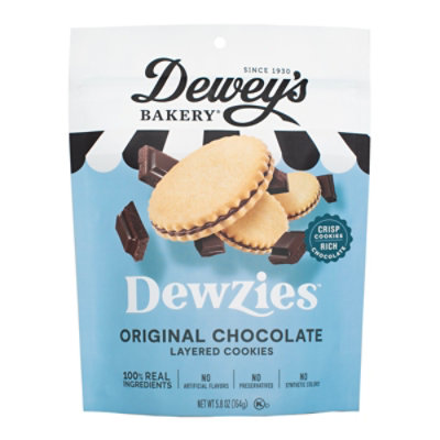 Dewey's Bakery Original Chocolate Dewzies Cookie - 5.8 Oz - Image 1