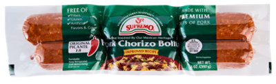 Vv Supremo Foods Pork Chorizo Bolita - 14 Oz - Image 1