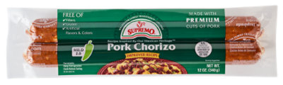 Vv Supremo Foods Pork Mild Chorizo - 12 Oz - Image 3