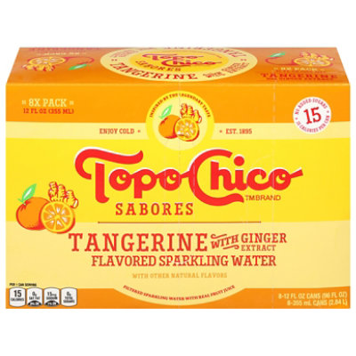 Topo Chico Sabrores Tangerine - 8-12 Fl. Oz. - Image 3