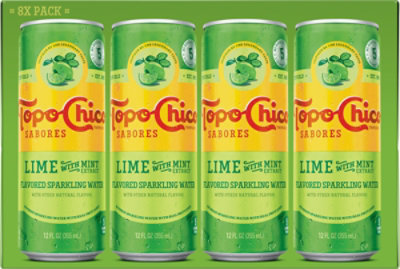 Topo Chico Sabores Lime - 8-12 Fl. Oz. - Image 6