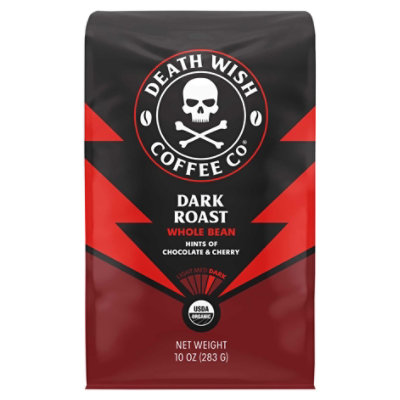 Death Wish Coffee Dark Roast Whole Bean - 10 Oz - Image 3