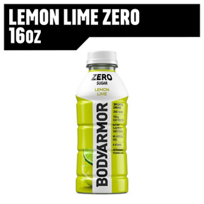 BODYARMOR Zero Sugar Lemon Lime Bottle - 16 Fl. Oz. - Image 1