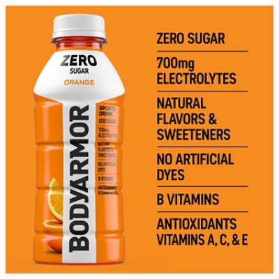 Body Armor Orange Zero Sugar - 16 Oz - Image 5