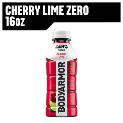BODYARMOR Zero Sugar Cherry Lime Bottle - 16 Fl. Oz. - Image 1