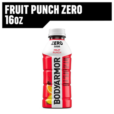 BODYARMOR Zero Sugar Fruit Punch Bottle - 16 Fl. Oz. - Image 1