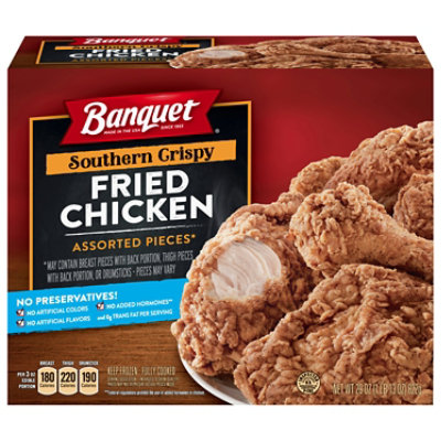 Banquet Southern Fried Chicken, 29 Ounce (Pack of 12) - Image 1