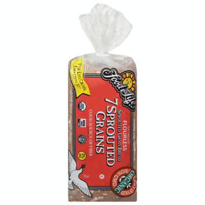Food For Life Organic 7 Sprouted Whole Grain Bread, 24 Ounce (Pack of 6) - Image 1
