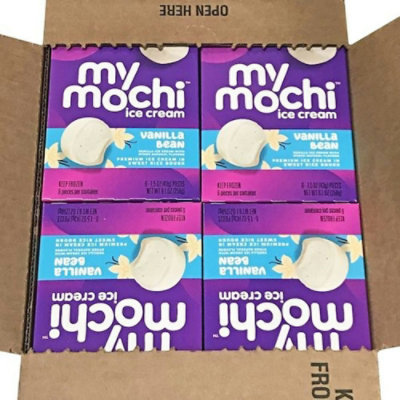 My Mochi Vanilla Bean Ice Cream, 9.1 Ounce (Pack of 12) - Image 1