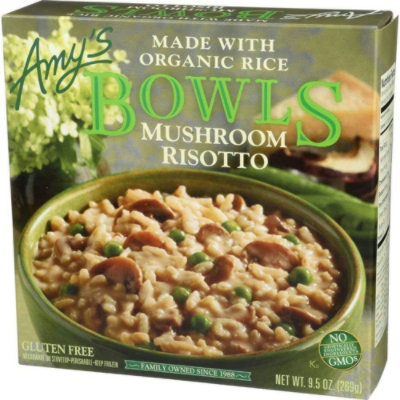 Amys Organic Mushroom Risotto Bowl, 9.5 Ounce (Pack of 12) - Image 3