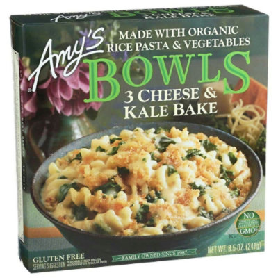 Amys Organic 3 Cheese Kale Bake Bowl, 8.5 Ounce (Pack of 12) - Image 2