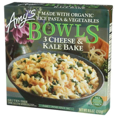 Amys Organic 3 Cheese Kale Bake Bowl, 8.5 Ounce (Pack of 12) - Image 3
