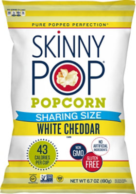 Skinny Pop Popcorn White Cheddar - 6.7 Oz - Image 2