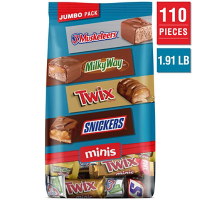 Mixed Chocolate Variety Miniature Stand Up Pouch - 30.63 Oz - Image 1