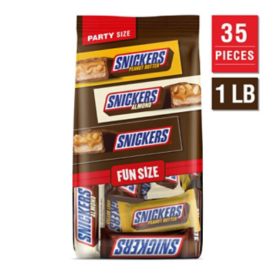 Snickers Mixed Variety Funsize Stand Up Pouch - 24.02 Oz - Image 1