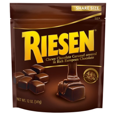 Riesen Chocolate Covered Chewy Caramel Candy Share Size - 12 Oz - Image 2