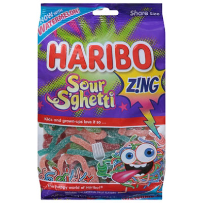 Haribo Confectionery Sour Sghetti - 7.2 Oz - Image 3