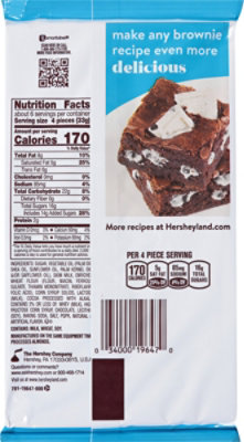 Hershey's Cookies 'n' Creme Giant Candy - 7.37 Oz - Image 6