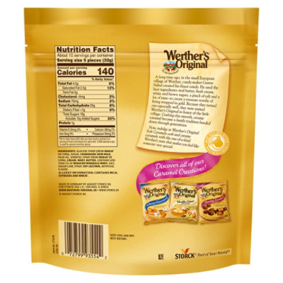 Werther's Original Soft Caramel Candy Share Size - 10.8 Oz - Image 7