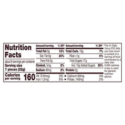 HERSHEY'S Rainbow Brownie Kisses Share Pack Stand Up Pouch Milk Chocolate With Brownie Flavored - 9 Oz - Image 4