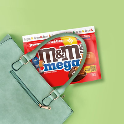 M&M'S Mega Peanut Butter Share Size Stand Up Pouch - 8.6 Oz - Image 5