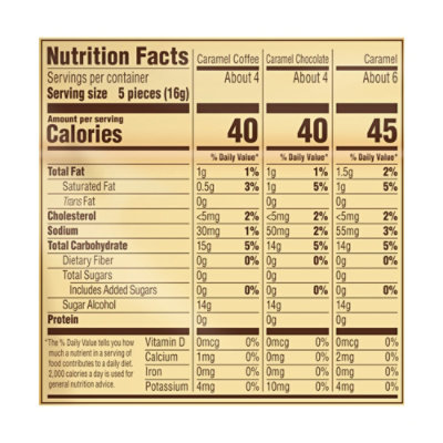 Werther's Original Sugar Free Mix - 7.70 Oz - Image 2