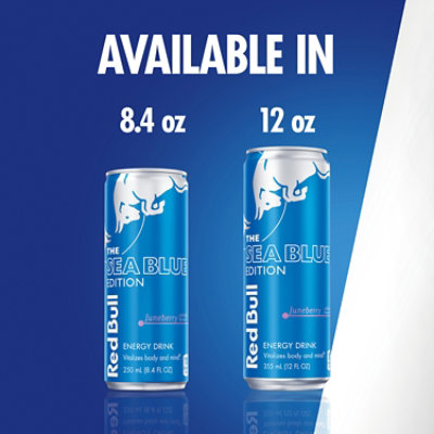 Red Bull Sea Blue Edition Energy Drink Juneberry - 4 - 12 Fl. Oz. - Image 7