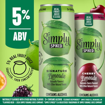Simply Spiked Limeade Variety Pack - 12-12 Fl. Oz. - Image 2