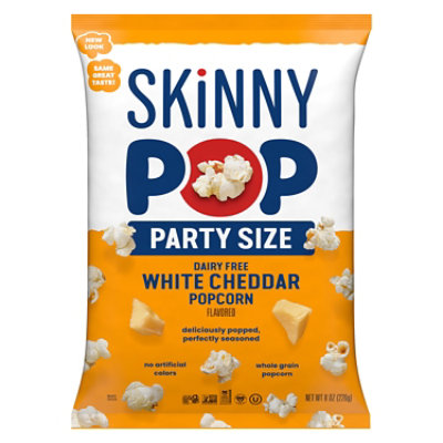 Skinnypop White Cheddar Dairy Free Popcorn - 8 Oz - Image 1