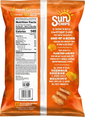 Sunchips Harvest Cheddar - 12 Oz - Image 6