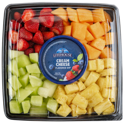 Kitchen Fruit Tray With Dip - Each - Image 1