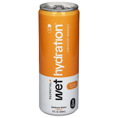 Wet Hydration Orange Mango Ginger Electrolyte - 12 Fl. Oz. - Image 1