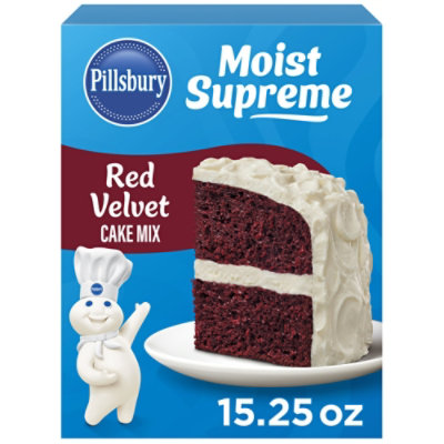 Pillsbury Moist Supreme Premium Red Velvet Cake Mix - 15.25 Oz - Image 1