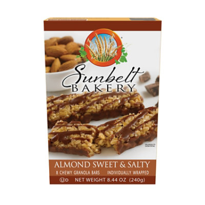 Sunbelt Bakery Almond Sweet And Salty Chewy Granola Bars - 8 Count - Image 3