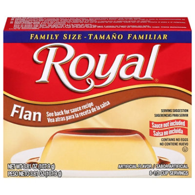 Royal Flan Bi Lingual Dessert Family Size - 3.81 Oz. - Image 3